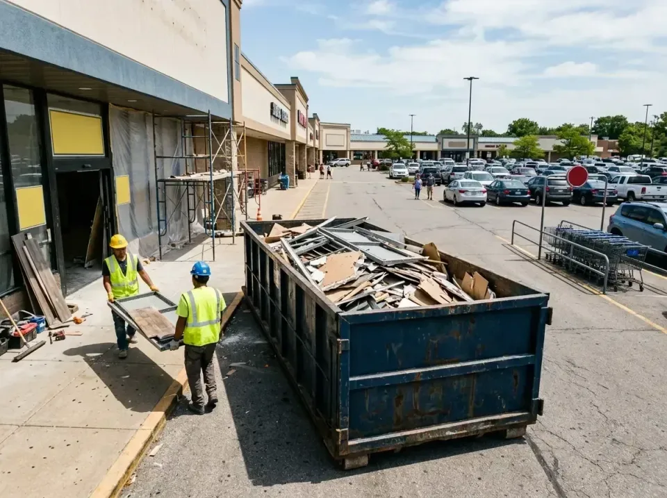 retail-store-renovation-debris-003 — frequently asked questions, Roll-off Dumpster Rentals in Wilson's Mills, NC